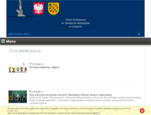 Tablet Screenshot of gimnazjum.czempin.pl